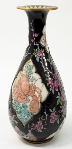 A not so affordable pate sur pate vase by Frederick Rhead for Woods & Sons.