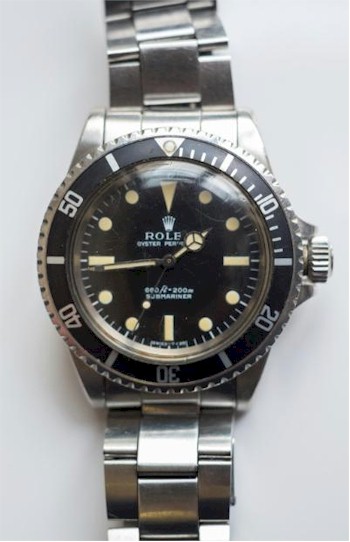 An Oyster Perpetual Submariner wristwatch (FS23/161) carries a pre-sale estimate of £1,500-£1,800.