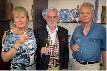 Diana Wilkinson, Bob Higham and John Allan.