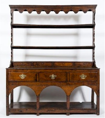 Amongst the Oak furniture is this 18th Century Oak Dresser (FS29/900).