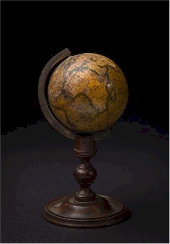 A 19th Century 3 Inch Cox's Terrestrial Globe on Stand (FS29/776).