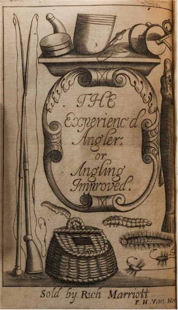 A copy of The Experienc'd Angler by Robert Venables published in 1683 (BK15/524).