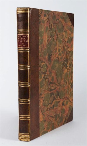 A copy of William Borlase's Deveonshire and Cornwall Illustrated is included in the Antiquarian Book Sale (BK15/297).