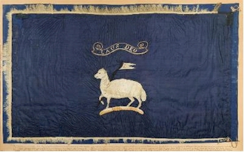 A Rare and Well Preserved Arctic Exploration Sledge Flag For Admiral George Richards
        KCB (MA17/113).