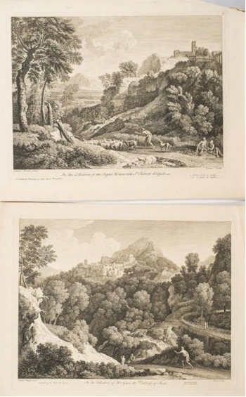 Three large engravings (BK18/673) by John Boydell sold for £1,900.