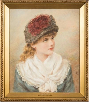 Effie Dean (FS36/476) by artist John Everett Millais (1829-1896) attracted a winning bid of £4,200.