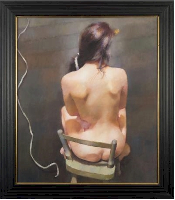 Robert O Lenkiewicz (1941-2002) - Rear View Suzanne, (SF21/71) offered in our Specialist
        Fine Art Auction on 11th September 2018 at our salerooms in Exeter, Devon.