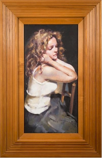 Robert O Lenkiewicz (1941-2002) - Self-Portrait At the House (SF21/14).