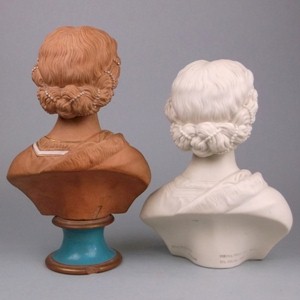A comparison of the Copeland and Watcombe busts.