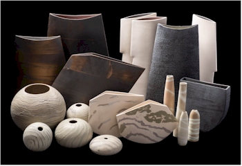 Selected items from the studio of Valerie Barry.