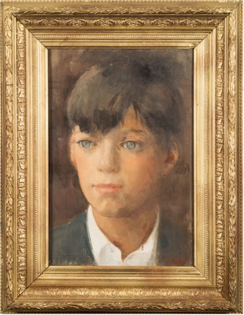 homas Carr (1909-1999) - Portrait of a young man (FS36/462).