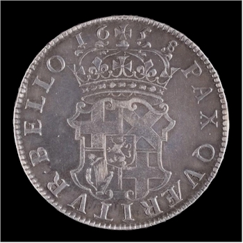 A 1653 Commonwealth Crown sold for £1,500.