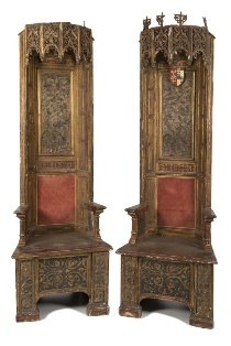 a pair of 16th century italian thrones (fs22/974)