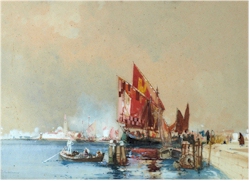 Frank Henry Mason (1876-1965) – Venice (EX32/47). Estimate £250-£300.