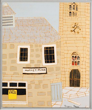 Market House and Parish Church, St Ives (FS12/301) by Brian Pearce (1929-2006). Estimate: £2,500-£3,500.
