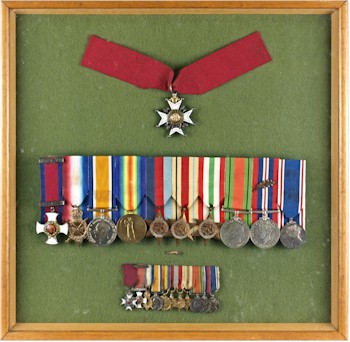 A fine group of military medals awarded to Major General Leslie Horace Birks CB DSO (1897-1985). Estimate: £10,000-£12,000.