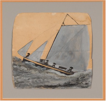 A painting by Alfred Wallis (1855-1942), estimated at between £7,000 and £10,000, being offered in our April 2013 Fine Art Auction.