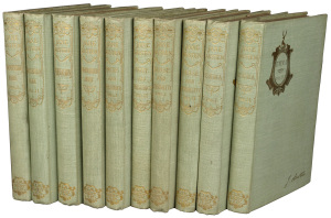A set of Jane Austen books published by Dent in 1893.