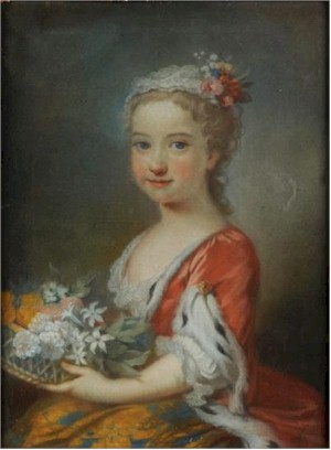 This 18th century pastel portrait of Felicite Anne Josephe de Battines sold for £2,000 (FS19/232).