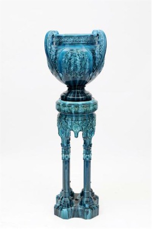 A Jerome Massier Jardiniere and Stand (SF19/1320) that is inviting bids of around £800-£1,200 in the sale, which will have online live bidding support.
