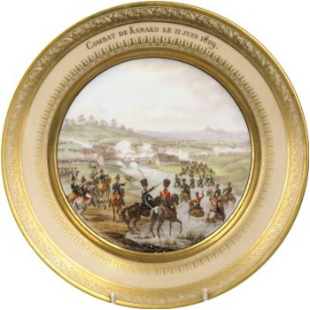 The ceramics highlight in the Castle Hill Attic Sale was without doubt this Dagoty
        Paris porcelain cabinet plate (HO81/17), which realised £2,000.