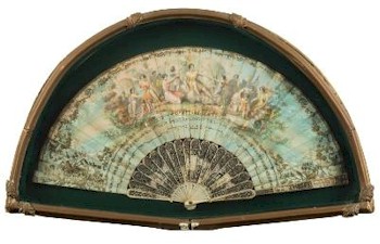In contrast, a 19th Century French fan (FS22/642) carries an estimate of £300-£400.