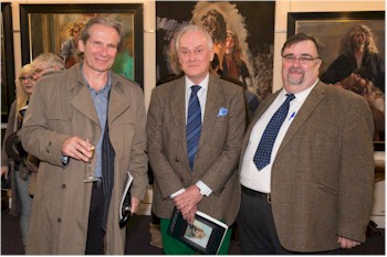 Chris Leonard and Robert Hough with Richard Bearne (right), Chairman of Bearnes Hampton & Littlewood.