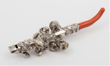 A 19th Century Silver and Coral Mounted Rattle (FS27/60a) will be on offer at our West Country Saleroom Complex on
        14th July 2015.