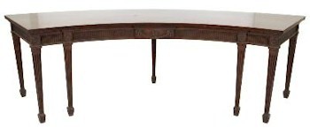 A George III Mahogany Sideboard Table (FS28/940) also from the Rockbeare Manor Collection.