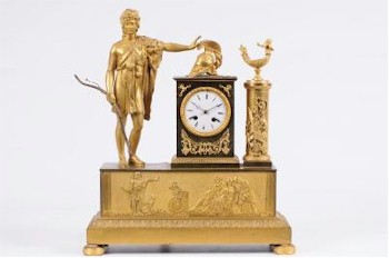 A French Bronze and Ormolu Mantel Clock (FS17/741).