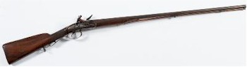 The Works of Art auction includes many exciting lots, including a 19th Century Continental Double Barrel Side by Side Flintlock Sporting Gun (FS29/683).