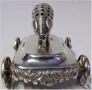 Another view of this delightful and rare piece of Georgian silver.