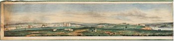 An attractive print 'Panoramic View From the Western Hoe, Plymouth' is expected to fetch between £400 and £600 (BK15/664).