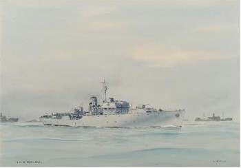 Eric Erskine Campbell Tuffnell (1888-1978) - HMS Asphodel (MA16/865) offered in
        our Maritime Auction starting on 16th June 2016 at our salerooms in Exeter, Devon.