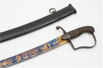 A 19th Century Heavy Cavalry Officer's Sword by Colley & Co, London (SC23/151), which carries
        a pre-sale estimate of £800-£1,200.