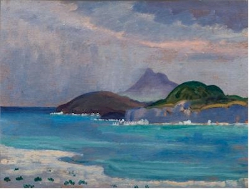 Grey Mediterranean (FS34/548), also by painter James Dickson Innes (1887-1914), faired well achieving £15,500.