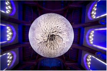 Luke Jerram's Museum of the Moon is also being offered in the fundraising auction.
