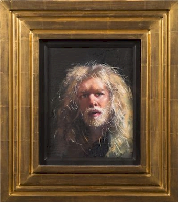 Robert O Lenkiewicz (1941-2002) - Self-Portrait At the House (SF21/14).