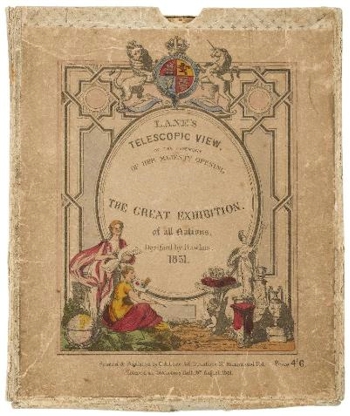 The Peep View: Lane's Telescopic View of the Ceremony of Her Majesty Opening the Great Exhibition of all Nations (BK21/270).