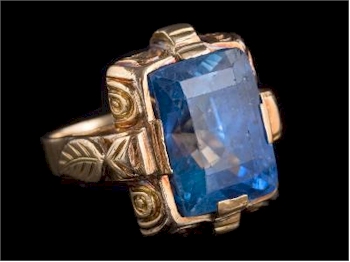 A Cushion-cut Blue Sapphire, Single-stone Ring (FS44/258) offered in our Two Day
        Fine Art Sale fetched £12,400.