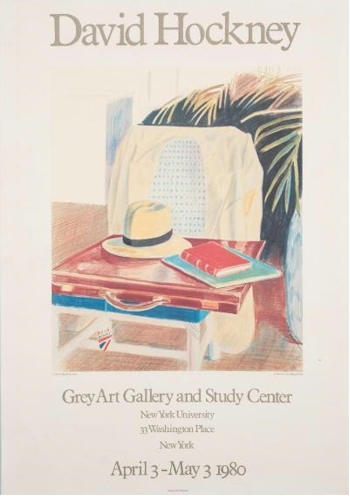 A 1980 David Hockney Exhibition Poster (CC3/4).