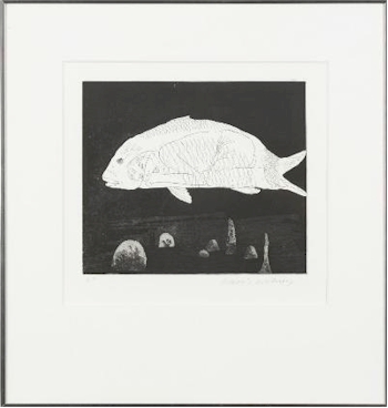 David Hockney (b 1937) - The Boy Hidden in A Fish (CC3/19).