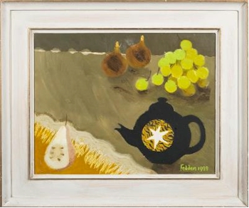 Mary Fedden (1915-2012) - The Black Teapot (CC3/166).