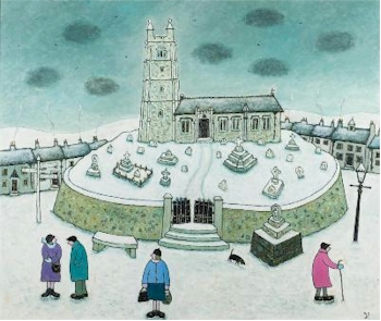 Joan Gillchrest (1918-2008): St Buryan Church, Winter Time (FS45/321) offered
        in our Two Day Fine Art Sale starting on 21st January 2020 at our salerooms in Exeter,
        Devon.