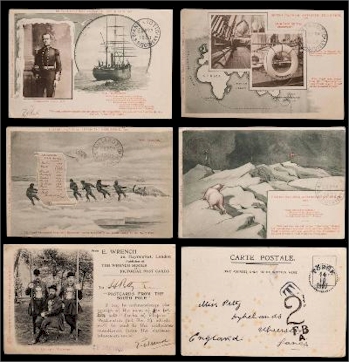 A set of Wrench's 'Links of Empire' Postcards, Series 3 (SC31/516) depicting the
        British National Antarctic Expedition (the 'Discovery Expedition)' of 1901-1904.