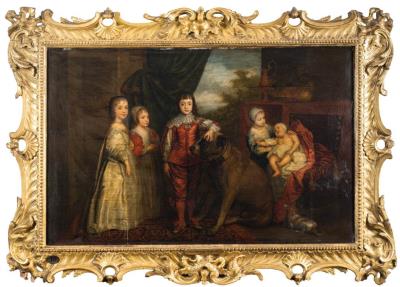 After Sir Anthony Van Dyke, 18th Century - The Five Eldest Children of Charles I (FS50/683).