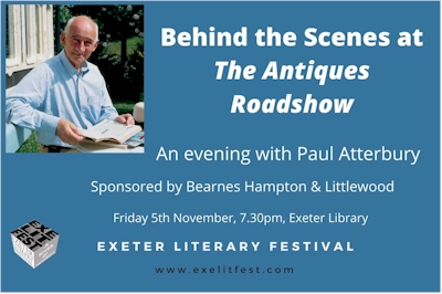 Bearnes Hampton & Littlewood are delighted to be sponsoring an evening with
        Paul Atterbury as part of the Exeter Literary Festival.