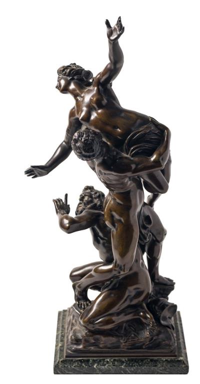 After Giambologna (Flemish 1529-1608): A 19th Century Bronze Group of the Abduction
        of the Sabine Women (FS52/1389).