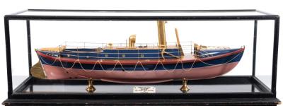 A Fine Builder's RNLI Presentation Scale Model of the Hydraulic Steam Lifeboat 'City of Glasgow, 1894' (MA21/39).
