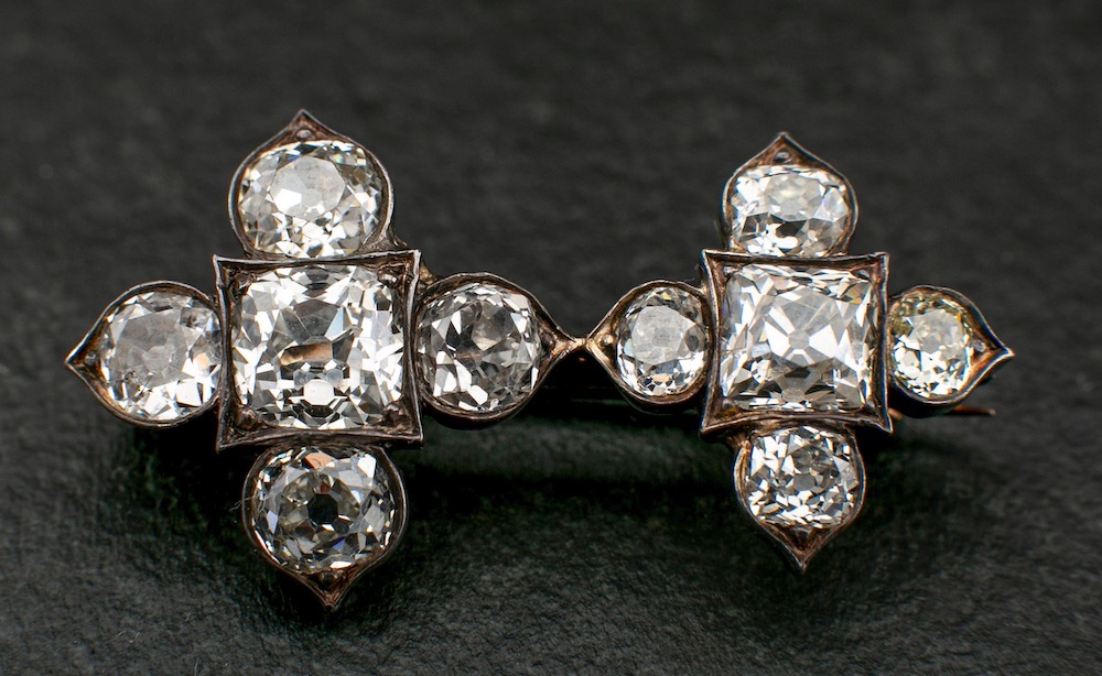 A Late Victorian, 18Ct Gold And Silver, Old Mine And Old European Cut